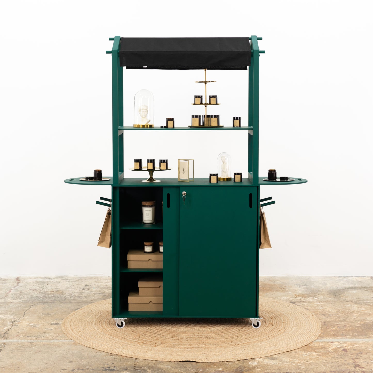 Customizable Mobile bar VC-12-W-ML | custom color