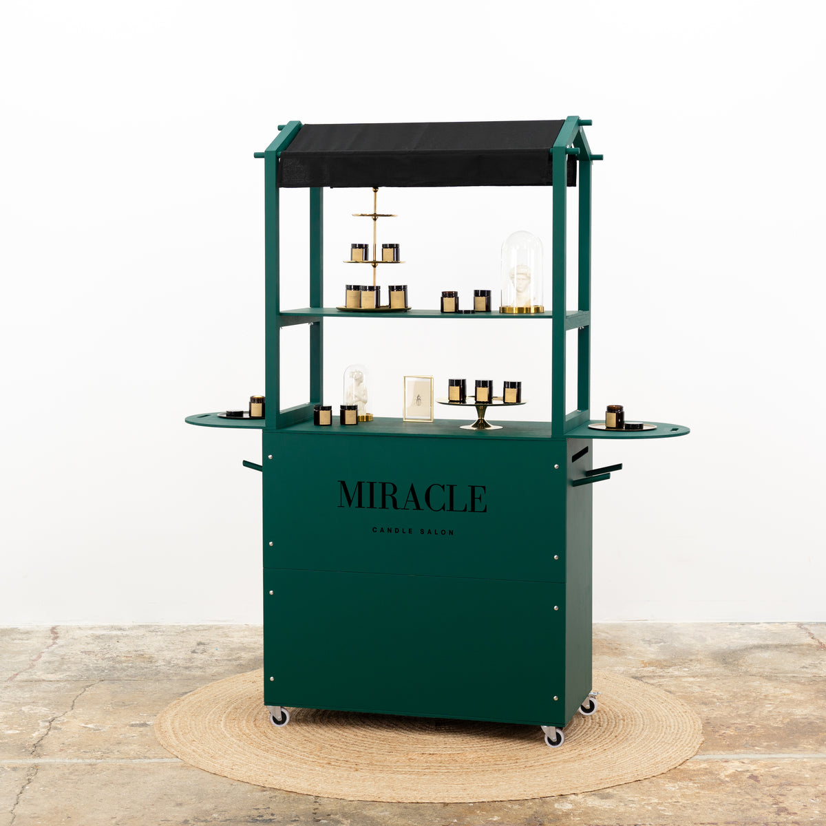 Customizable Mobile Bar VC-12-W-ML | custom color