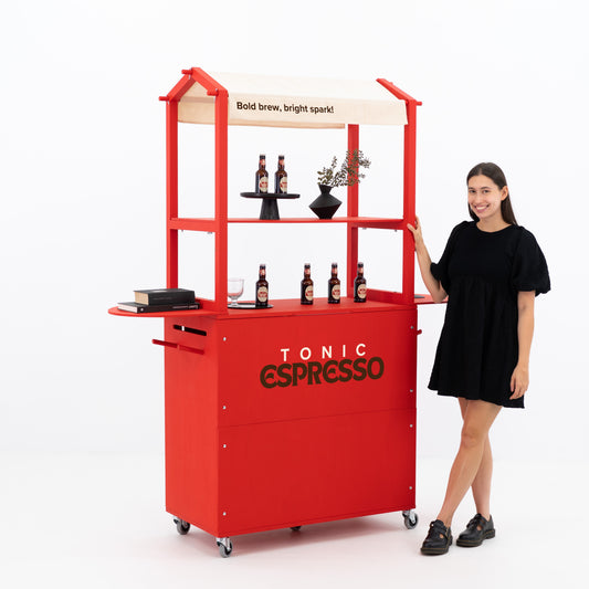 Customizable Mobile bar VC-12-W-ML | custom color