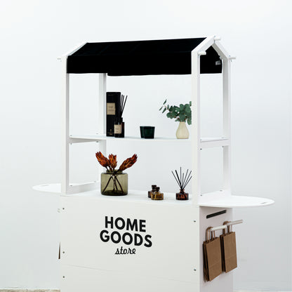 Mobile Bar VC-12-W-WT | white color