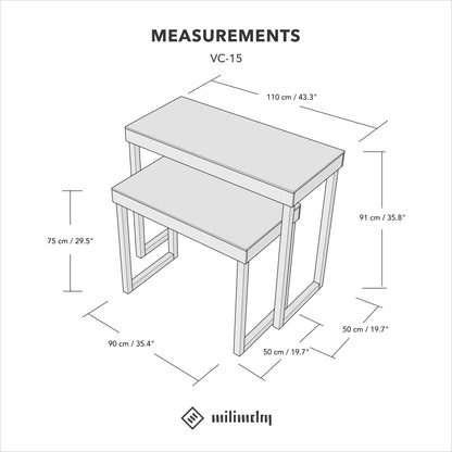 Nesting tables VC-15-NT | natural color