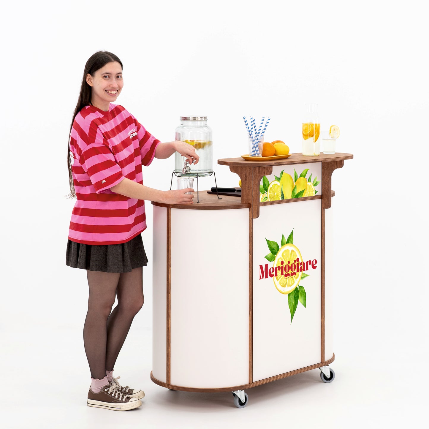 Compact Oval Counter VC-23-W-ML | custom color