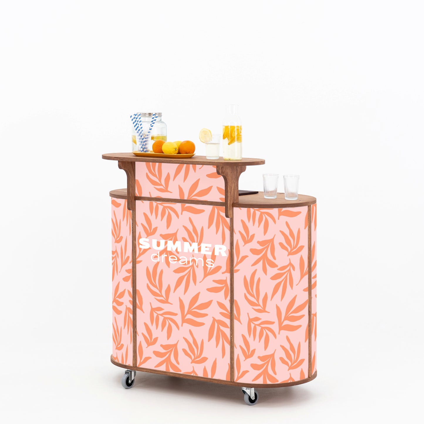 Compact Oval Counter VC-23-W-ML | custom color