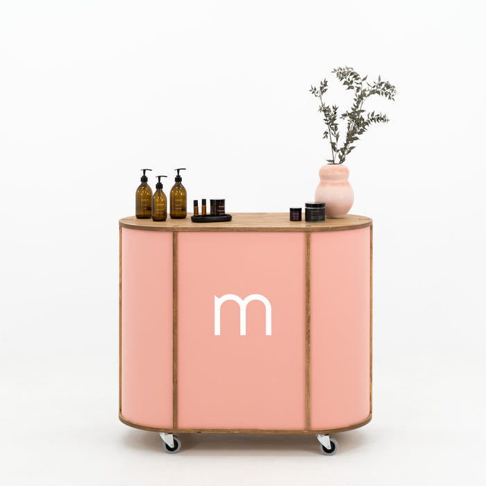 Compact Oval Counter VC-23-W-ML | custom color