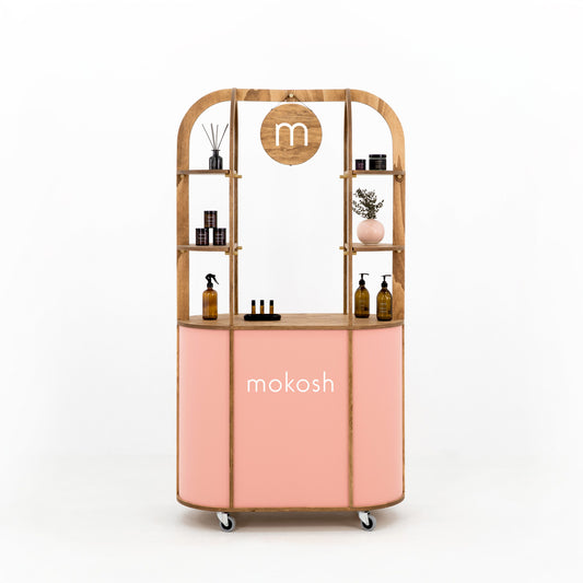 Compact oval Customizable cart VC-26-W-ML | custom color