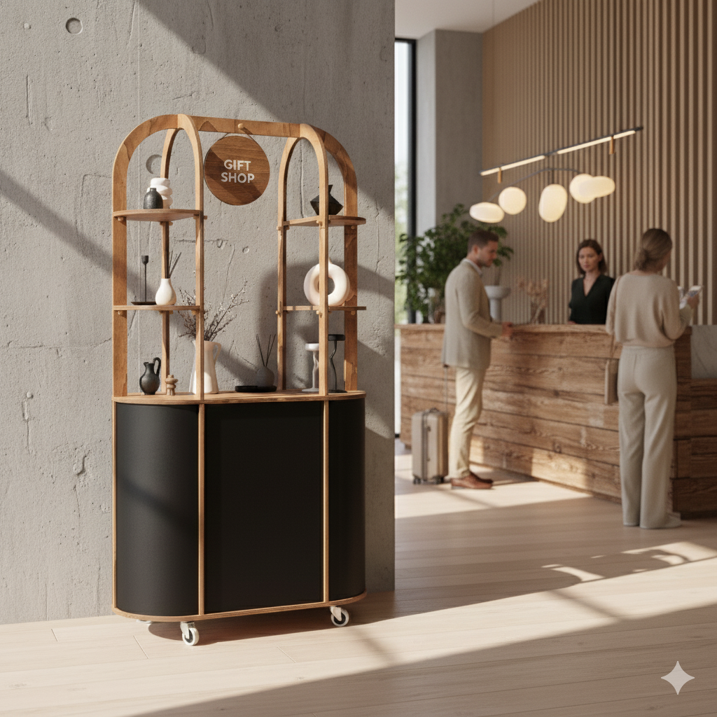 Składane stoisko promocyjne VC-26-W-ML | kolor RAL/NCS