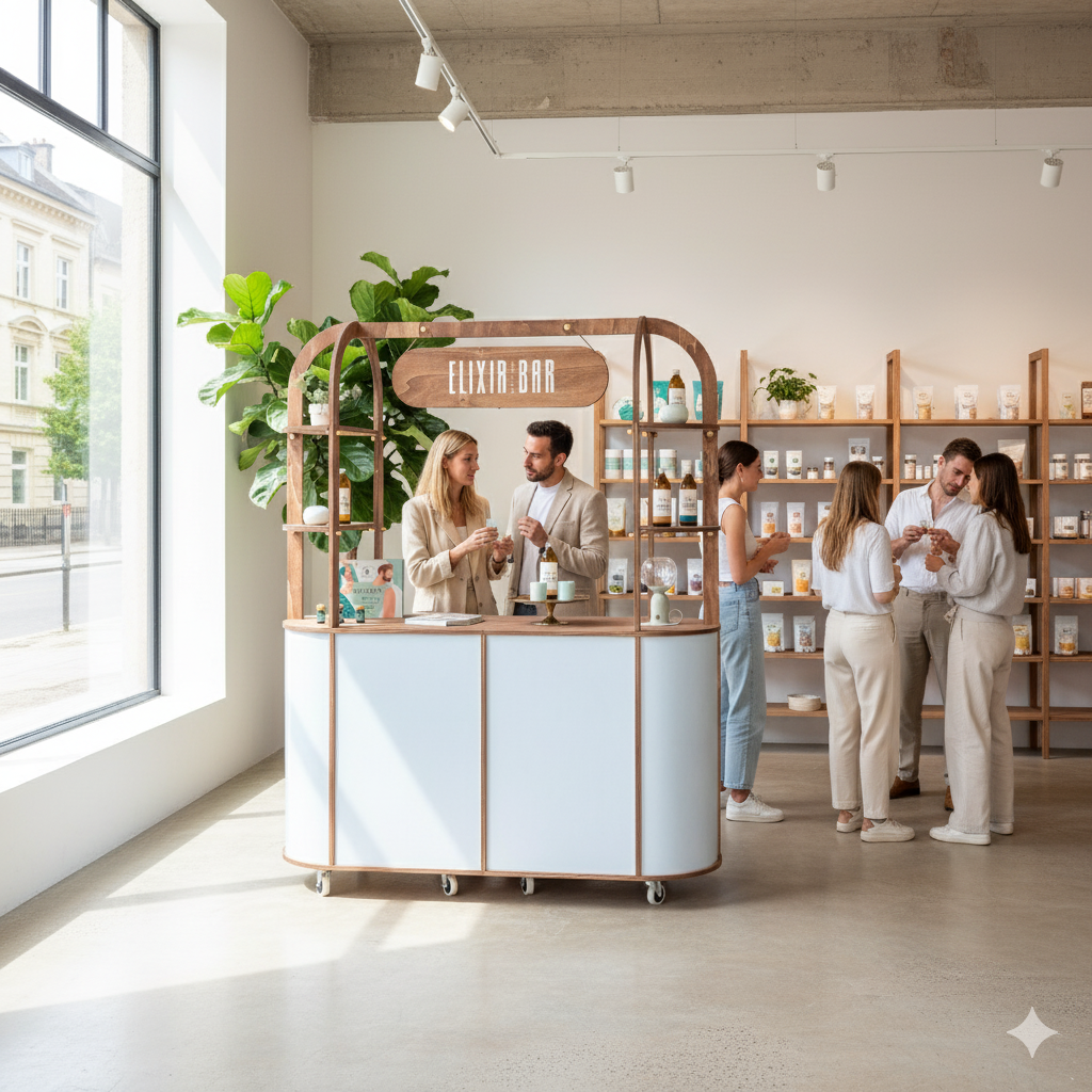 Large oval Customizable cart VC-29-W-ML | custom color