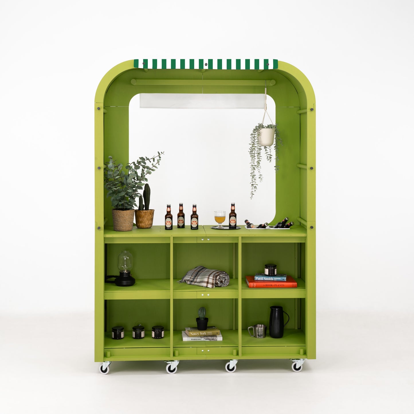 Camper Style Display Cart VC-32-W-ML | custom color