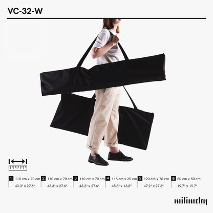 Camper Style Display Cart VC-32-W-ML | custom color