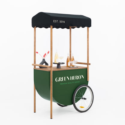 Big Wheels Event Cart VC-33-W-ML | Custom color