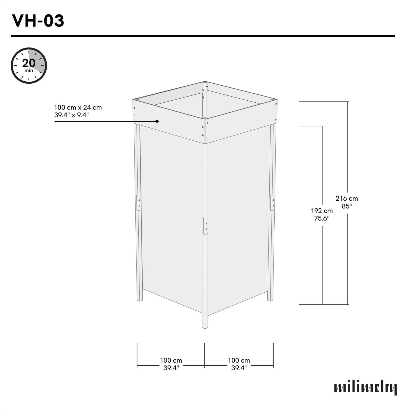 Collapsible Wooden Fitting Room in Natural Finish – Portable Changing ...