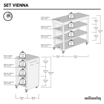 Vienna Bundle | coffee finish