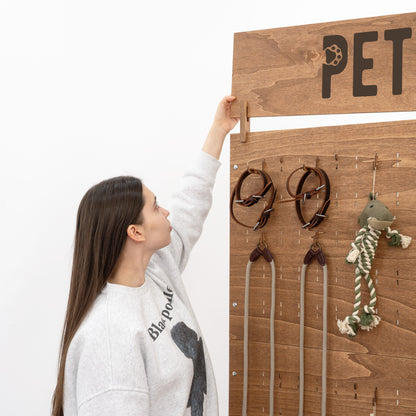 Pegboard Wall VP-05-W-CF | coffee color