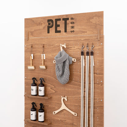 Pegboard Wall VP-05-W-CF | coffee color