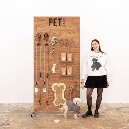 Pegboard Wall VP-05-W-CF | coffee color