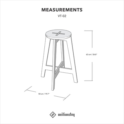 Präsentationstisch VC-04-CF | Kaffeefarbe