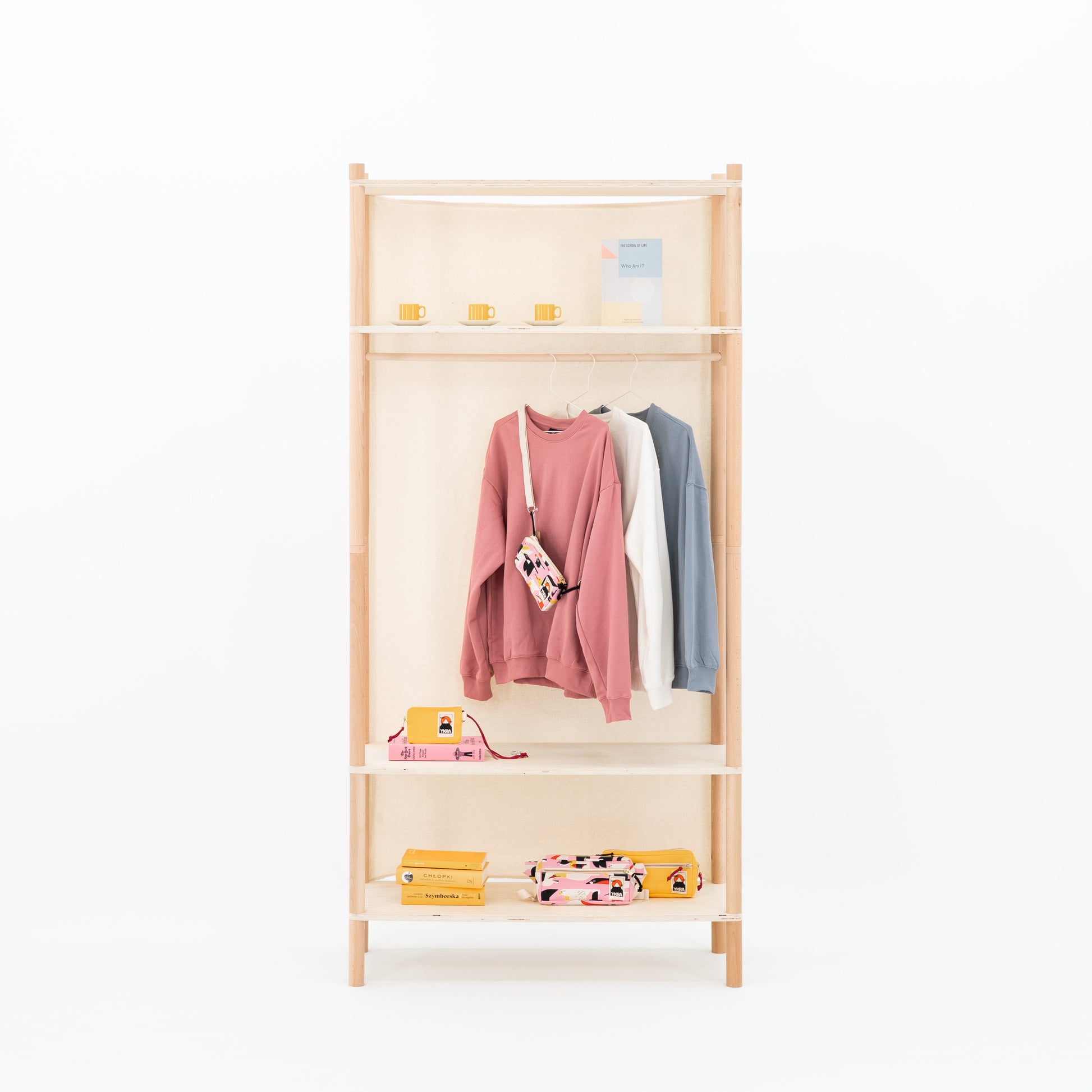 Détail de la construction en bois vissée