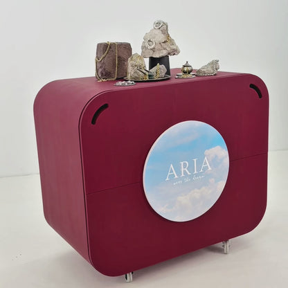 Portable Display Counter VC-35-W-ML | custom color