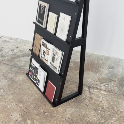 Grand présentoir pour ordinateurs portables VAN-05-BL | couleur noire