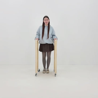 Mobilna lada ekspozycyjna VC-06-W-NT | kolor naturalny