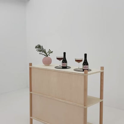 Checkout Stand BC-06-NT | natural color