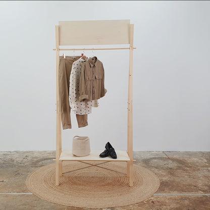 Portable A-frame Rack VR-02-NT | natural color