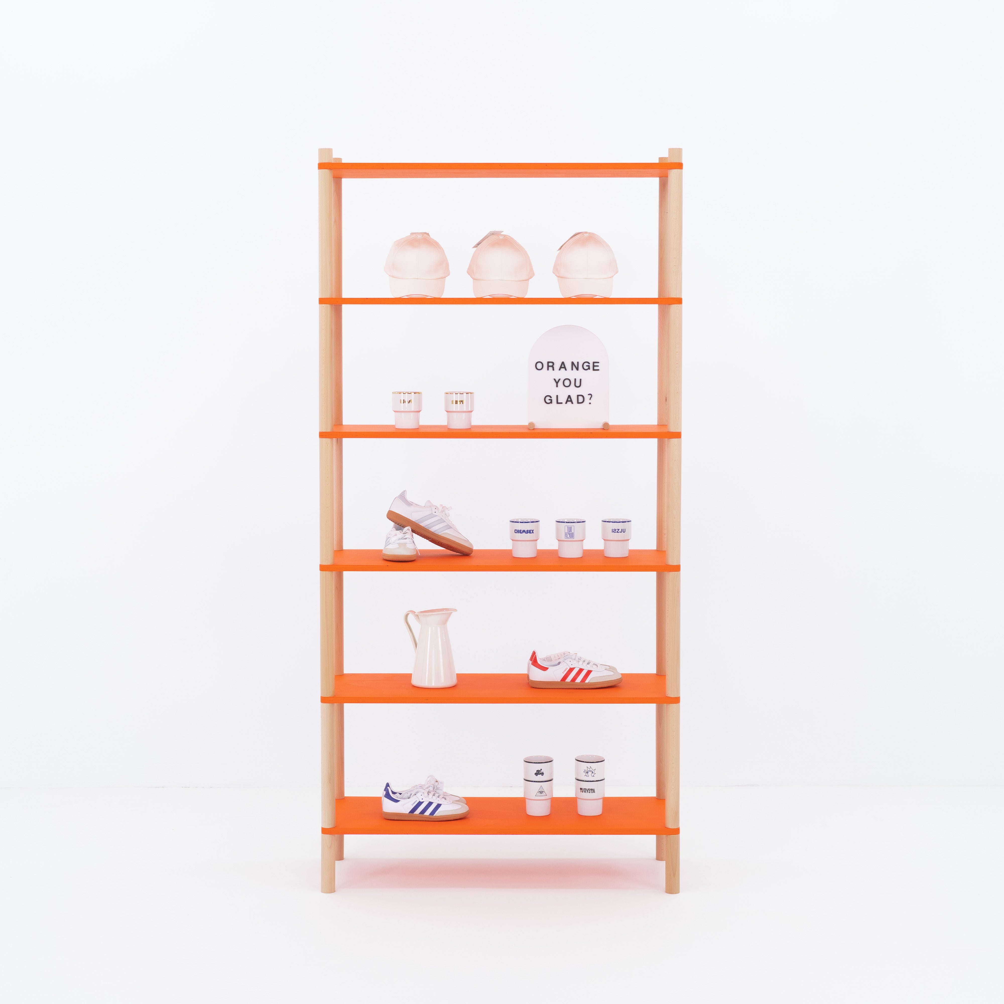 Custom Color Display Shelf with Optional Fabric Back | BAMBUK ...