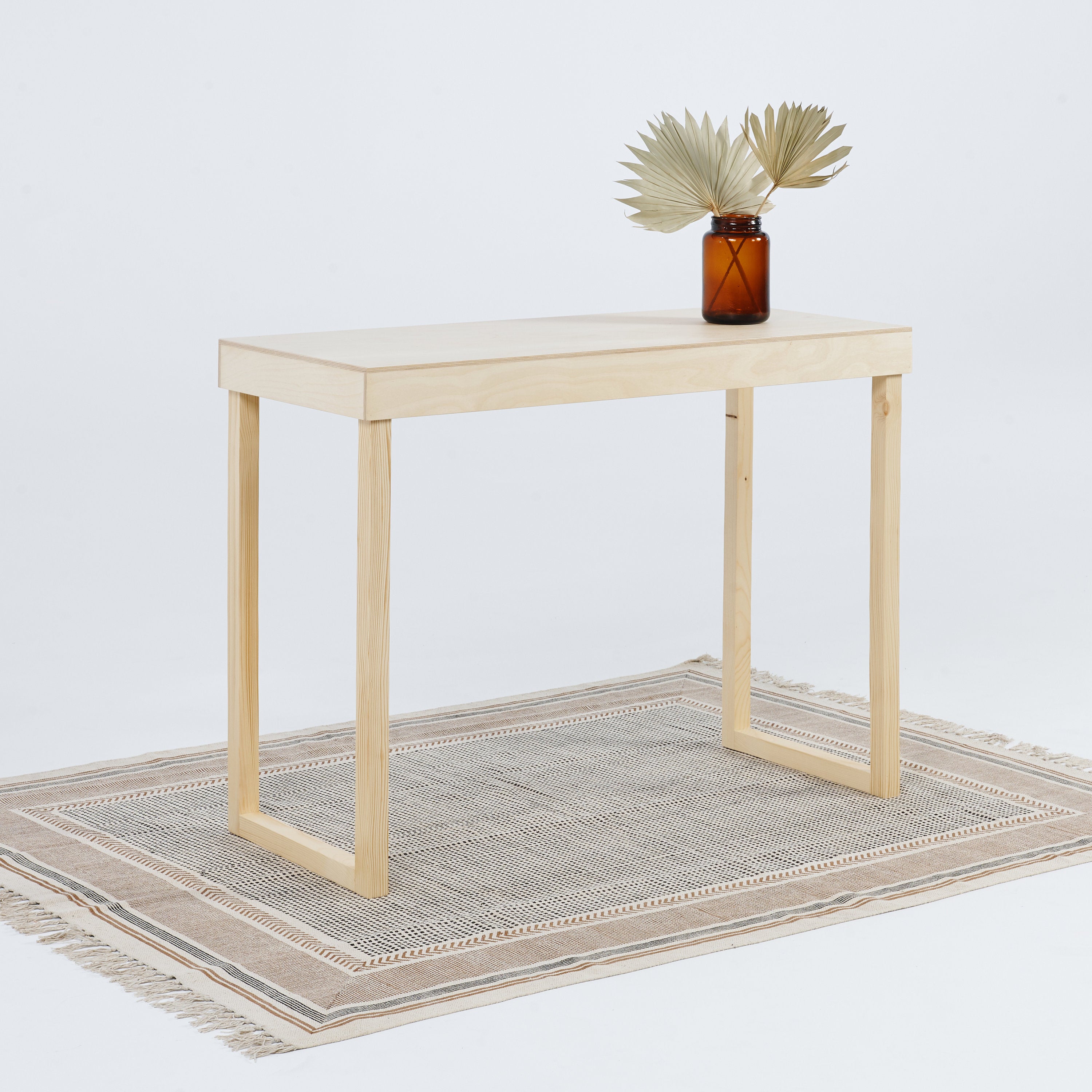 Natural Wood Display Table for Trade Shows, Markets & Brand Activations ...