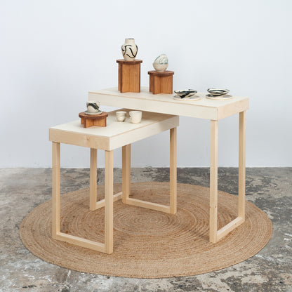 Set of 3 risers VAR-02-CF | display stands
