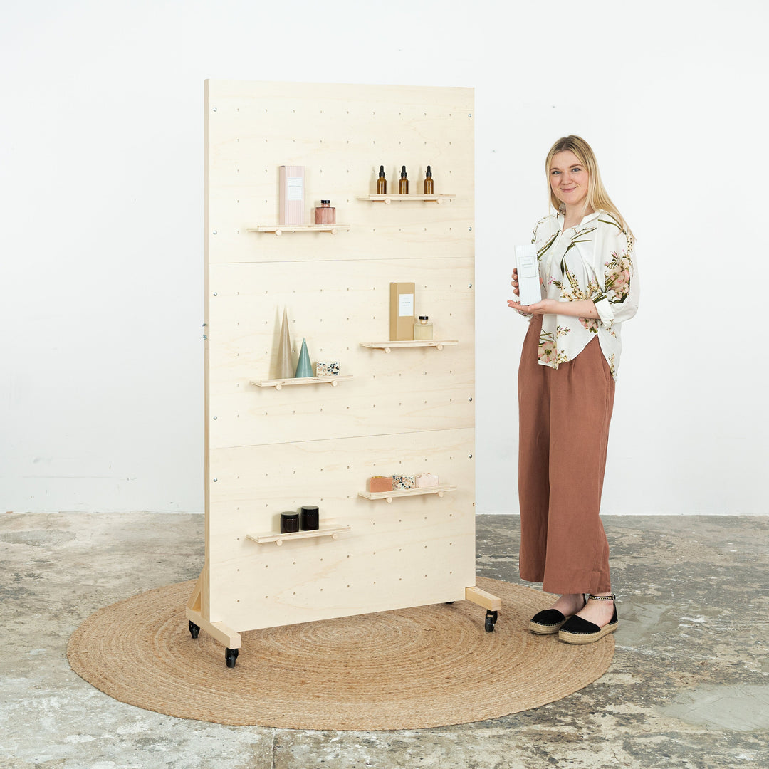 Pegboard wall VP-05-W-NT | natural color – Milimetry